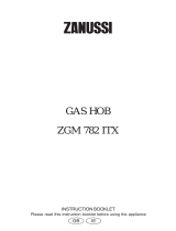 Zanussi ZGM 782 ITX User manual