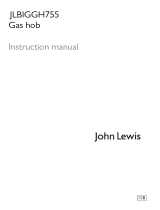 John Lewis JLBIGGH755 User manual