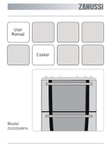 Zanussi-Electrolux ZKG5530WFN User manual