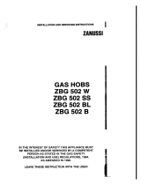 Zanussi ZBG502W User manual