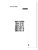 Zanussi ZGA75B User manual