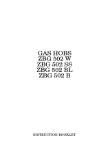 Zanussi ZBG502SS User manual