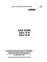 Zanussi ZGA75W User manual