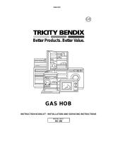 Tricity Bendix HG250W User manual