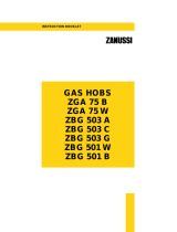 Zanussi ZBG503G User manual