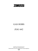 Zanussi ZGG642CS User manual