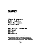 Zanussi ZH75GT User manual