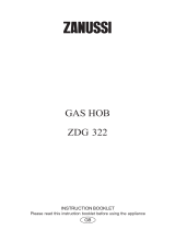 Zanussi ZDG322X User manual