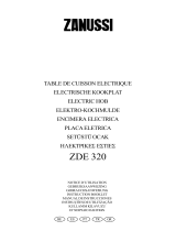 Zanussi ZDE320X User manual