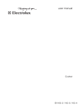 Electrolux EHK2-3SW User manual