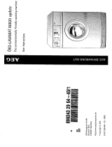 AEG LAV86820-W User manual