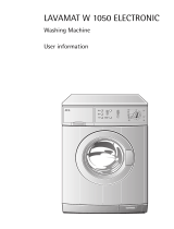 AEG LAVW1050 User manual