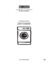 Zanussi-Electrolux ZWF1840 User manual