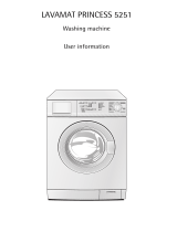 Aeg-Electrolux LAVPRINCESS5251 User manual