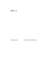 Aeg-Electrolux B8871-4-M NORDIC R07 User manual