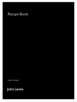 John Lewis JLBIOS612 Recipe book