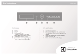 Electrolux EBSL80ASP Quick start guide