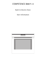 Aeg-Electrolux COMPETENCE B8879-4 User manual
