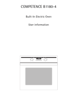 Aeg-Electrolux COMPETENCE B1180-4 User manual