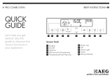 AEG BOGESM Quick start guide