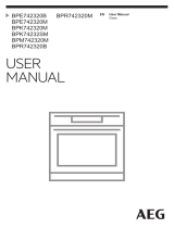 AEG BPR742320M User manual