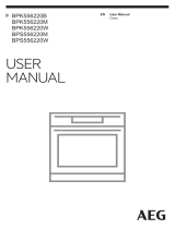AEG BPS556220W User manual