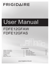 Frigidaire FDFE12GFAS User manual
