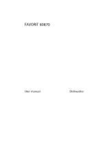 Electrolux F60870 User manual