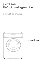 John Lewis JLWM1604 User manual