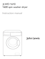John Lewis JLWD1610 User manual
