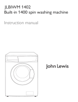 John Lewis JLBIWM1402 User manual