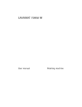 Aeg-Electrolux LAVAMAT 72850 M User manual