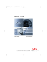 Aeg-Electrolux LAVAMAT 74850 B User manual