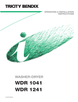 Tricity Bendix WDR 1241 User manual