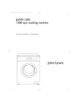 Juno-Electrolux JLWM1203 User manual