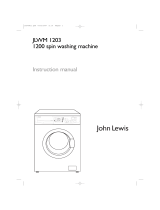 John Lewis JLWM 1203 User manual