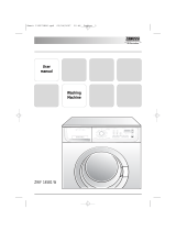 Zanussi-Electrolux ZWF14581W User manual