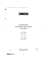 Zanussi ZWI2105 User manual