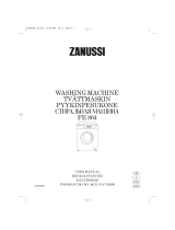 Zanussi FE804 User manual