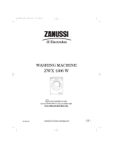 Zanussi-Electrolux ZWX1506W User manual