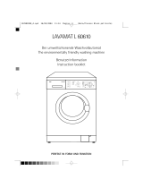 AEG LAVAMAT 60610 User manual