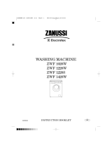 Zanussi-Electrolux ZWF1020W User manual