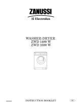 Zanussi-Electrolux ZWD 1480 W User manual