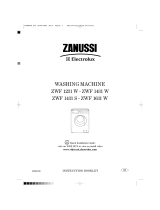 Zanussi ZWF1631W User manual