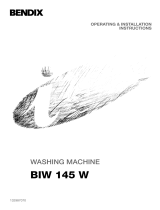 BENDIX BIW145W User manual