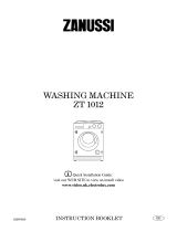 Zanussi ZT1012 User manual