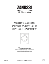 Zanussi-Electrolux ZWF1631W User manual