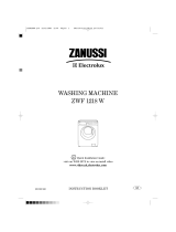 Zanussi-Electrolux ZWF1218W User manual