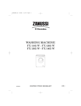 Zanussi - Electrolux FX1165W User manual