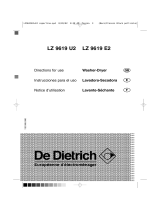 De Dietrich LZ9619U2 User manual